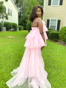 Pink Tulle Princess Dress