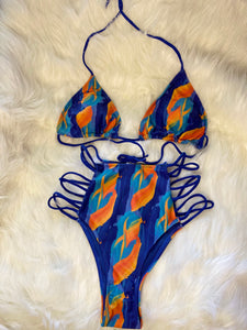 So Into You Bikini-Blue Print