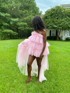 Pink Tulle Princess Dress